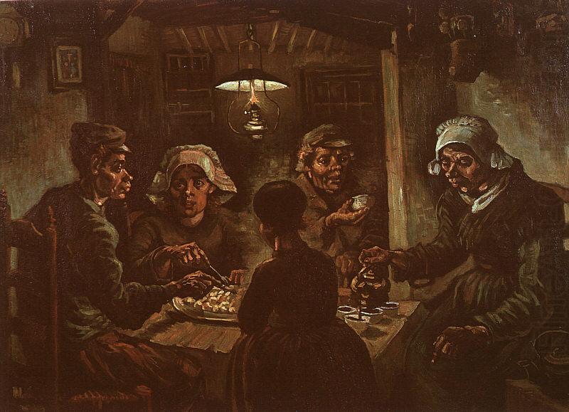 Vincent Van Gogh The Potato Eaters china oil painting image